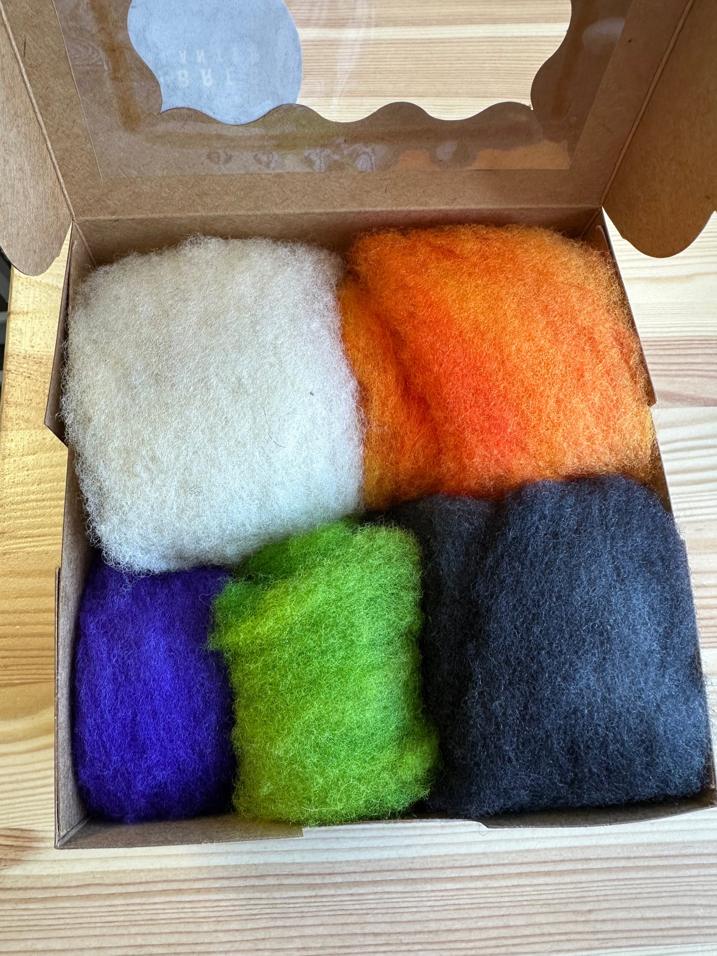 Boîte de fibres pour feutrage