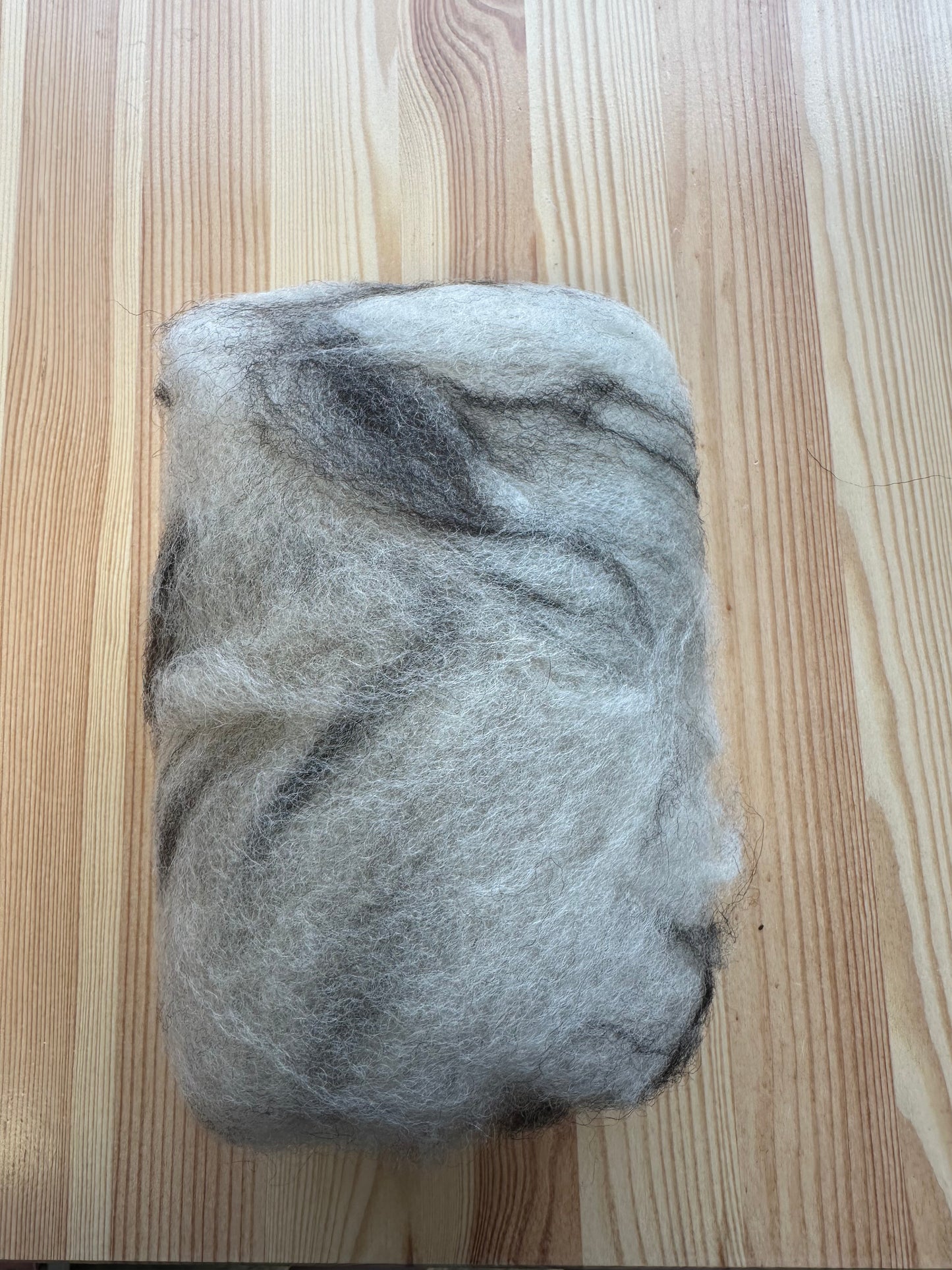 Mouton Polaire - Scottish Blackface, Shetland and Alpaca Batts