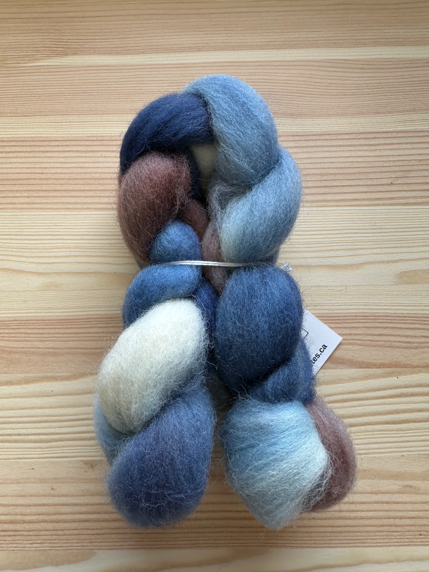 Tresses de Cheviot - Teintes à la main.