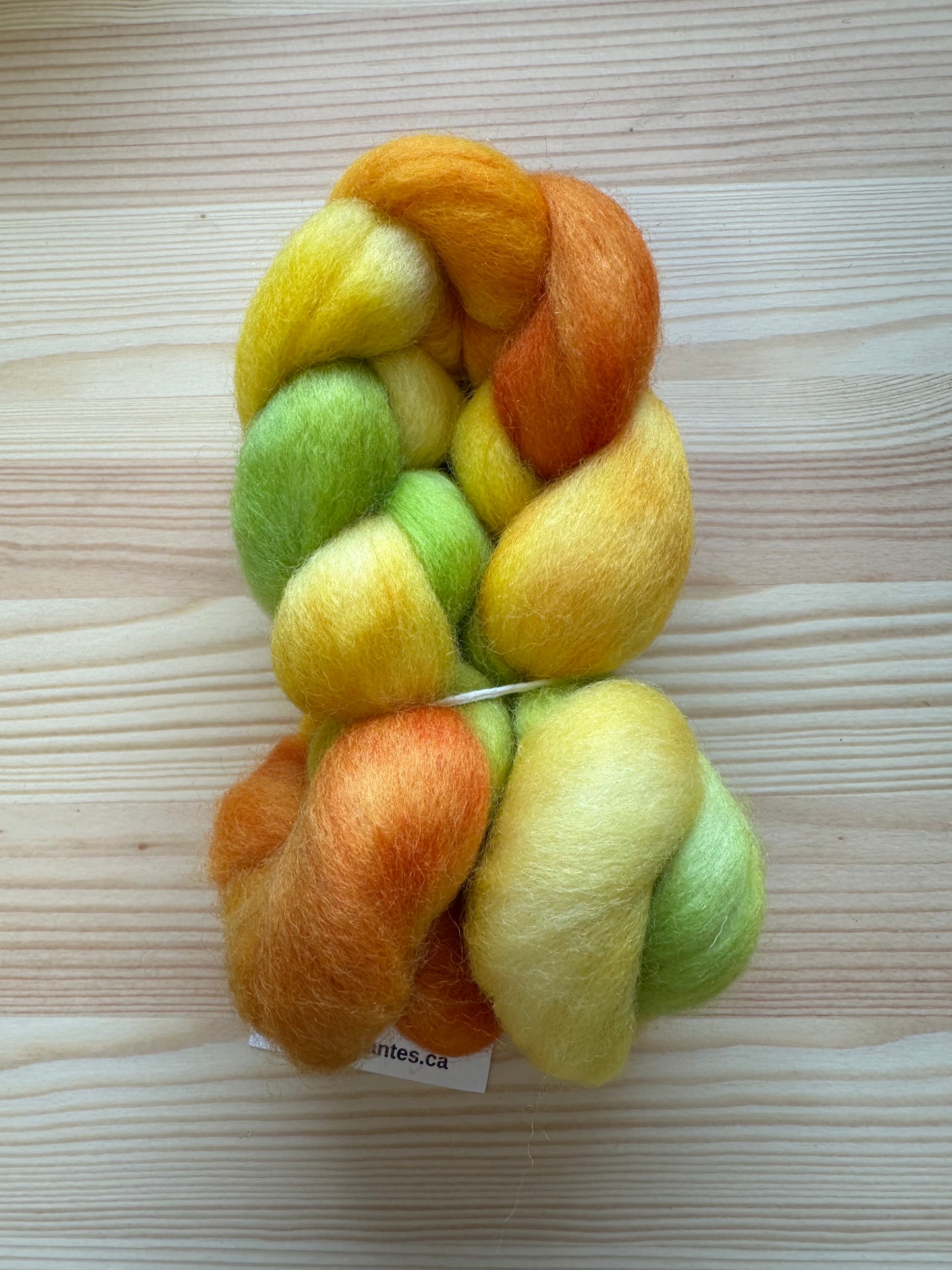 Corriedale Braids - Hand Dyed