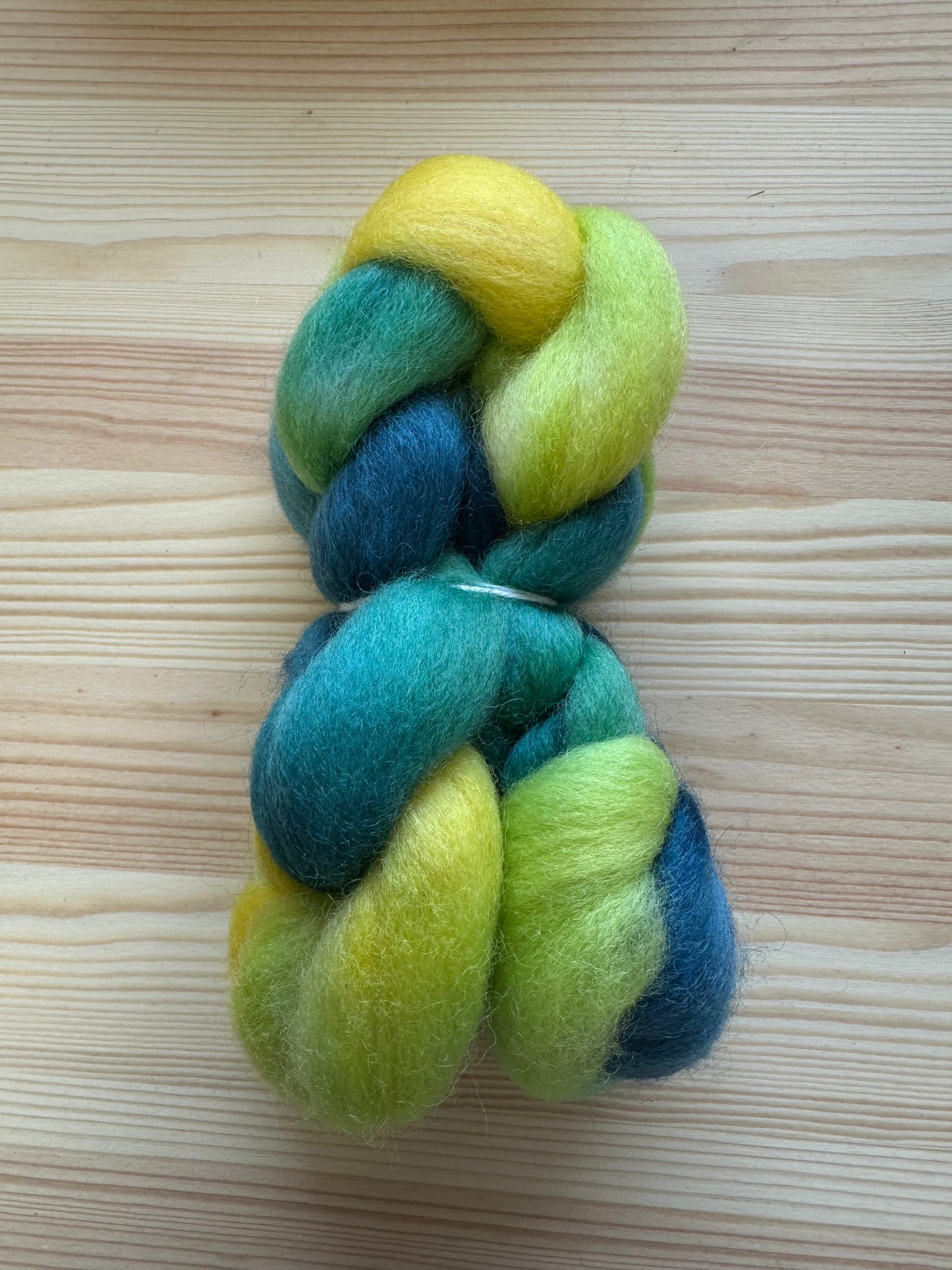Corriedale Braids - Hand Dyed