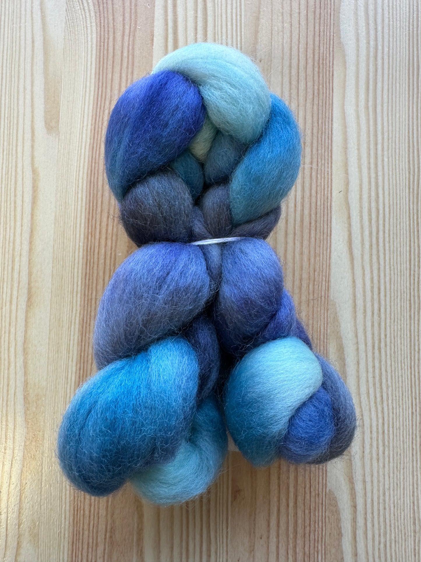 Corriedale Braids - Hand Dyed